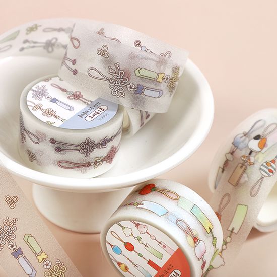 드롭 키스컷 테이프 (4종)