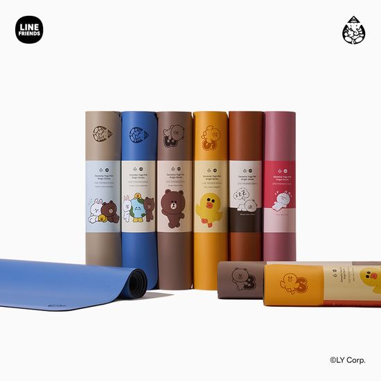 가네샤요가매트 라인프렌즈 에디션 프렌즈 6mm