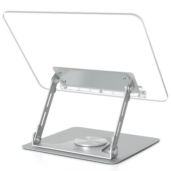 360도 회전 높이조절 투명 독서대 아크릴 북스탠드