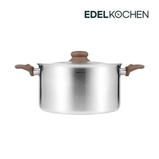 에델코첸 로부스토 곰솥냄비 24cm 에스프레소 브라운