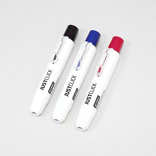 저스트클릭 M2 화이트보드마카/검정