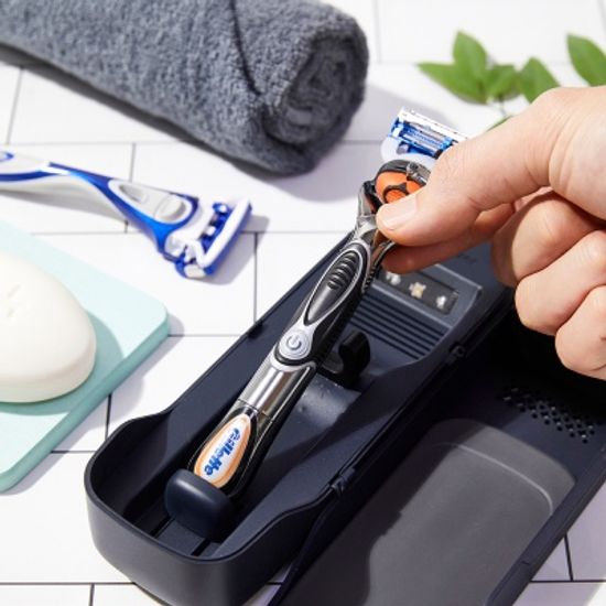 링크 휴대용 면도기 살균기 클리너