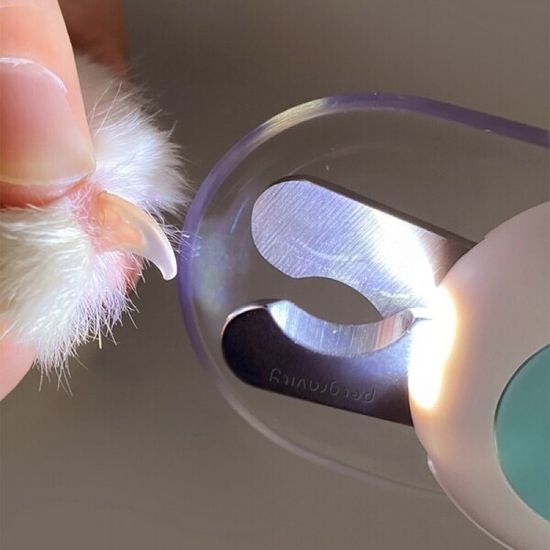 혈관체크 LED 반려동물 발톱깎이