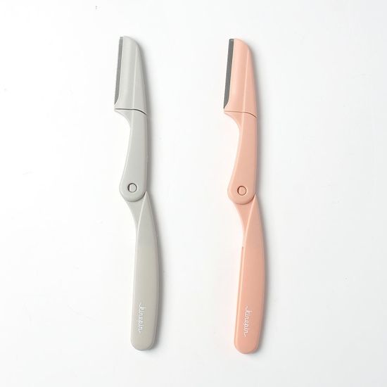 깔금하브로우 눈썹칼 2개입 핑크그레이 눈썹정리칼