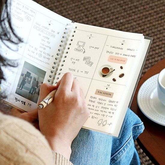 스토리지 6개월 다이어리 ver.2 (만년형 위클리)