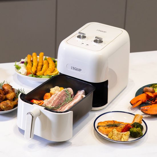 리큅 오블롱 미니 에어프라이어 바스켓 5L LAF-509