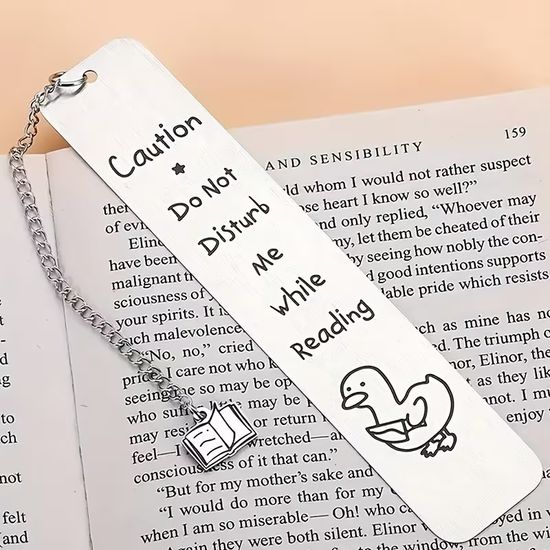 오리 책갈피 북마크 북홀더 북클립 책홀더 독서 굿즈