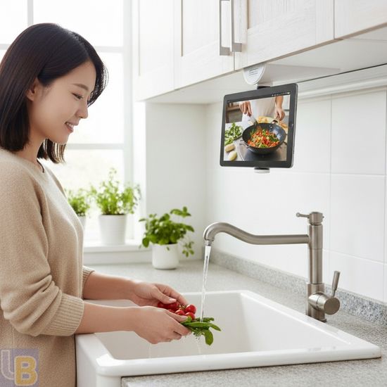 제노믹스 스마트폰 태블릿 싱크대 거치대 SHG-WFS700