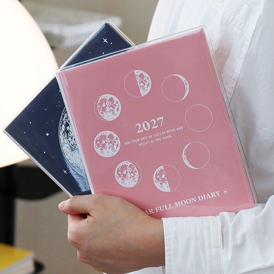 2027 루나 풀문 음력 위클리 다이어리 날짜형 절기