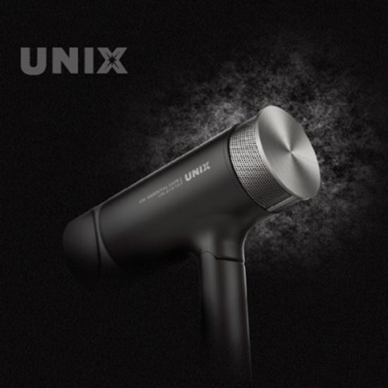 유닉스 메탈 무광블랙 1600W 접이식 헤어 드라이기 UN-A1610
