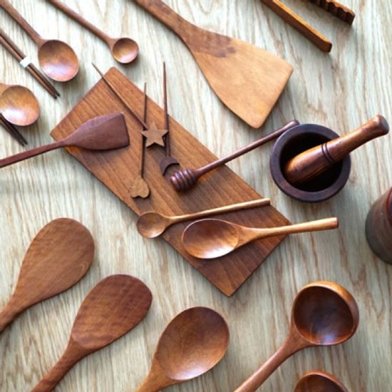 대추나무 천연옻칠 수저세트 조리도구 모음