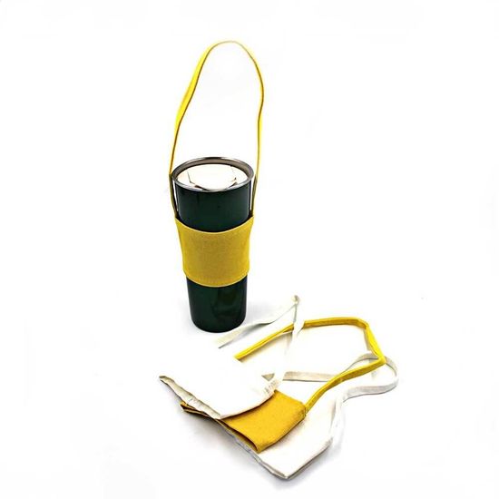 천컵 텀블러 무지 드링크백 리유저블 가방(WF3D3CA)