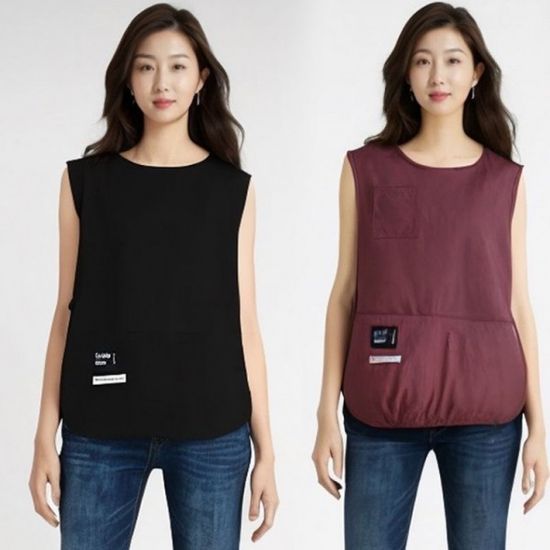 조끼 앞치마 방수 숏 조끼형 앞치마