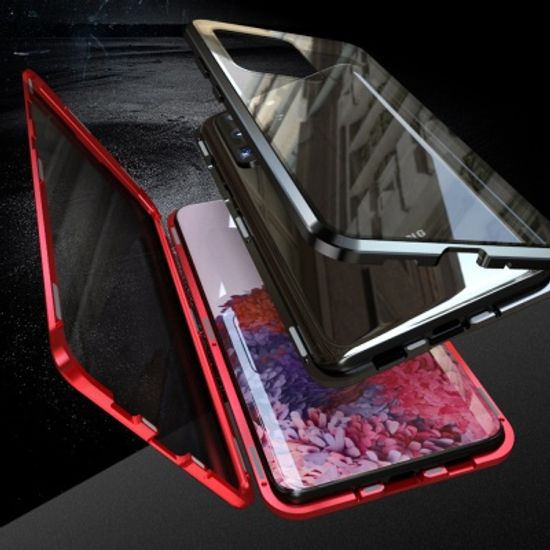 갤럭시 S21 울트라 플러스 풀커버 메탈 자석 폰케이스