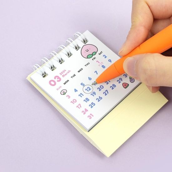 핑크풋 2024당근친구들쪼꼬미달력