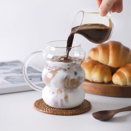 스위트 내열 유리컵, 맥주잔, 커피잔 330ml 1p