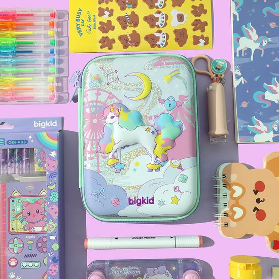 빅키드 강남필통 하드탑 파우치 필통