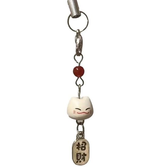 마네키네코 일본 복 고양이 키링 키홀더 백 참 장식
