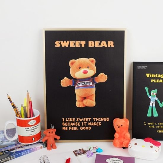 스윗베어 토이 POSTER  포스터 A4. A3