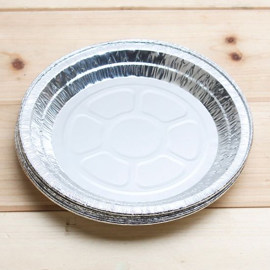 10p 롯데 은박접시 실속형(18cm) 일회용접시