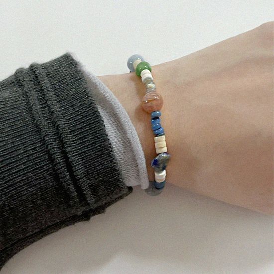 Ocean blue bracelet