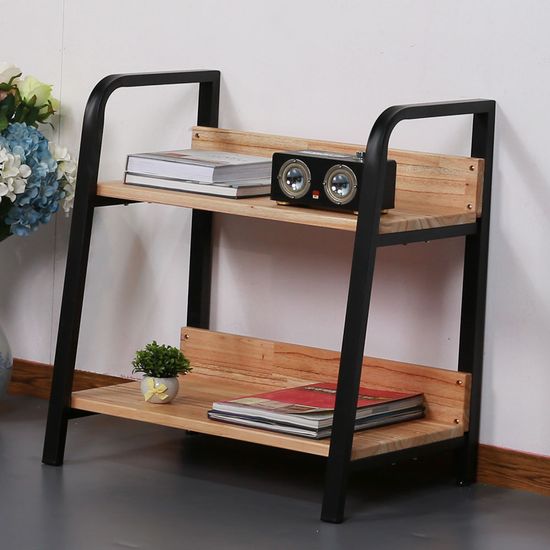 라파 미니 협탁 2단 원목 침대 선반 400 (착불)