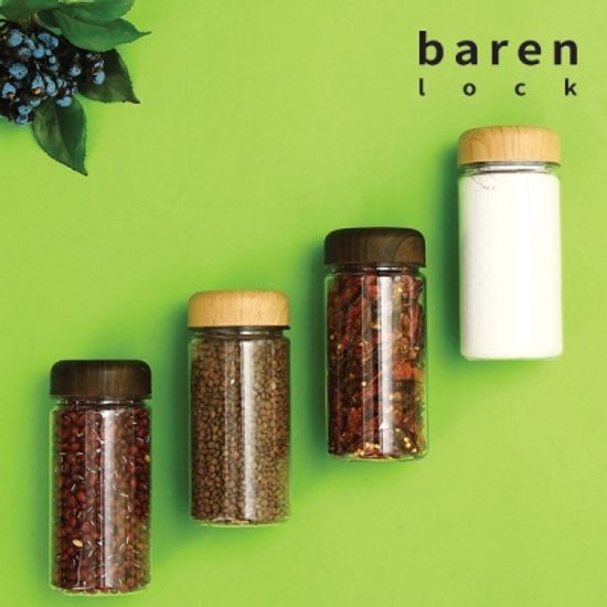 바른락 믹스 양념통 6P (우드 체리)