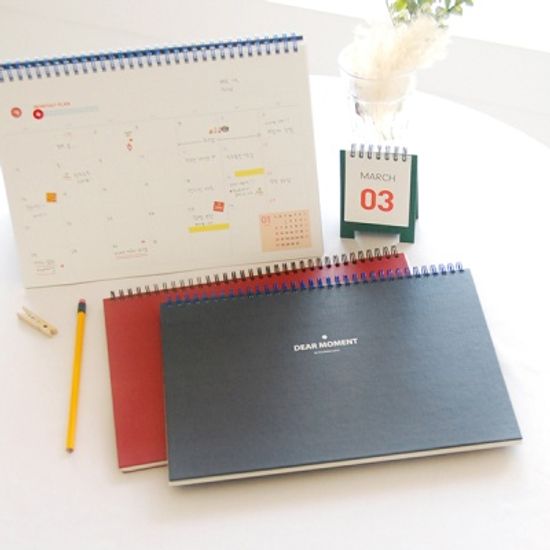 스케줄 매니저 위클리 플래너(A4 만년형) - 네이비