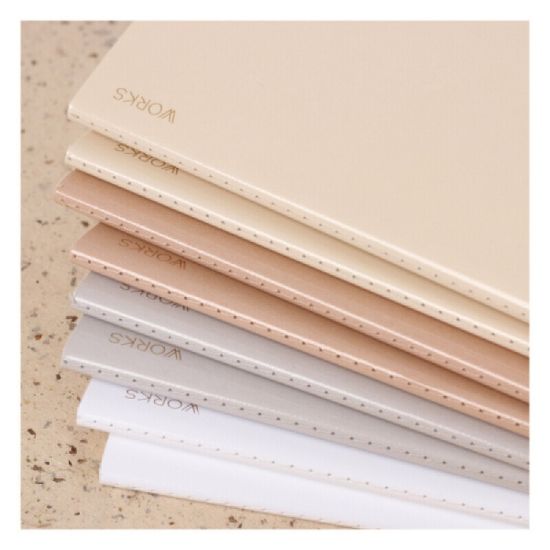 웍스 실제본 무선노트-메리 블랭크 맥시 2권팩+커버