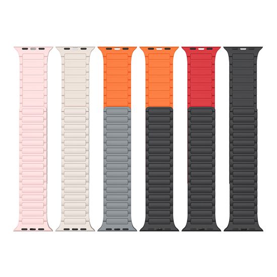 애플워치 호환 마그네틱 루프 투톤컬러 시계줄 스트랩