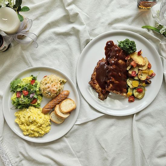 사투르니아 나폴리 디너 차저(피자) 플레이트 28cm