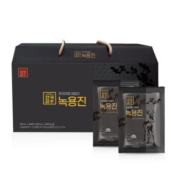 [한국삼] 프리미엄 데일리 녹용진 (30포)