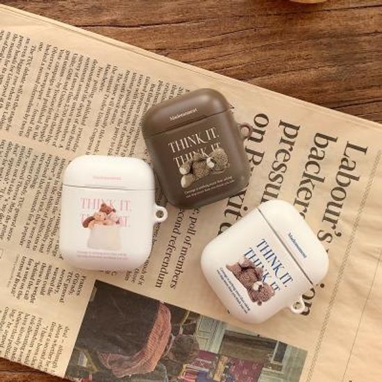띵크 잇 레터링 디자인 [hard 에어팟케이스 시리즈]