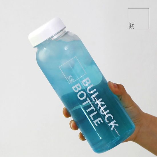 BULKUCK 트라이탄 1리터 큰 보틀 (화이트) 2P
