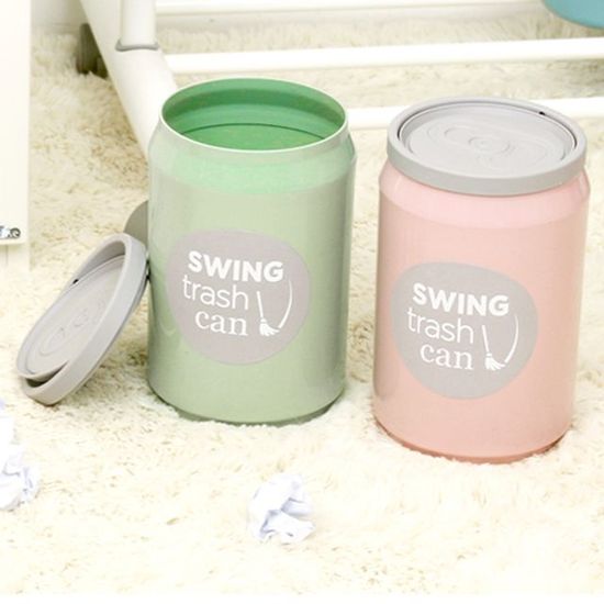 캔휴지통 소 그린 가정용 화 WCF6AD2