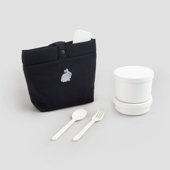 Airy Mini Totebag - 해피블랙래빗