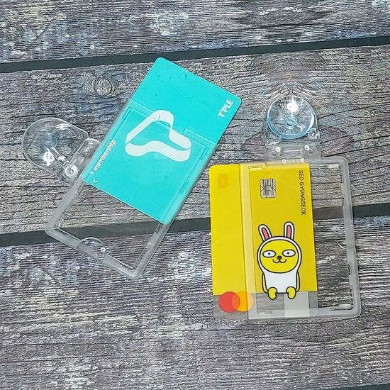 흡착식 교통카드/하이패스/주차케이스-카홀더 1개