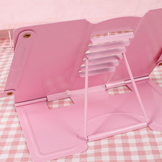 접이식 스틸 각도조절 캐릭터 독서대 2color