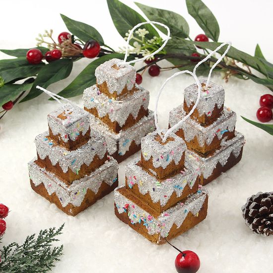 [도토로]쿠키마을 오너먼트 4p(3단케이크)