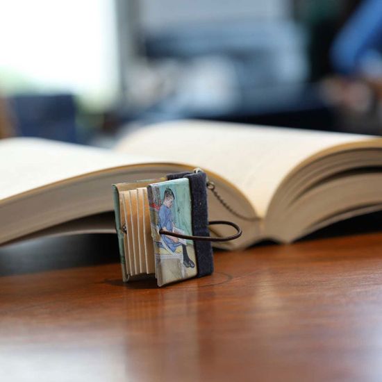 북키스 DIY 미니북책갈피 명화 책갈피 만들기 키트