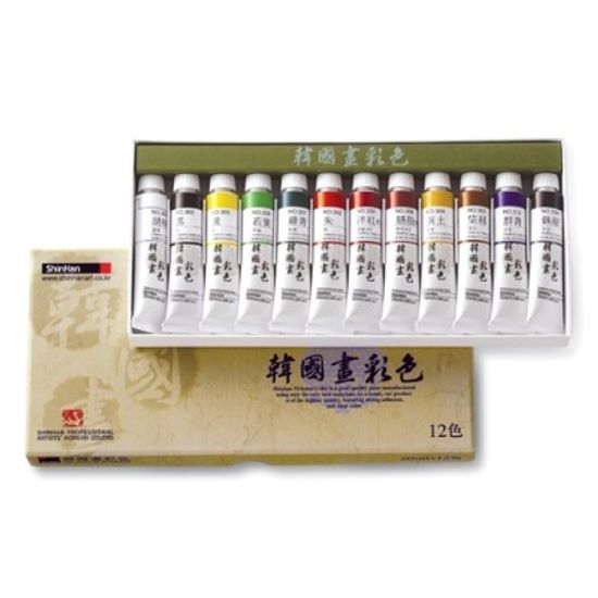 [신한화구] 한국화물감12색 20ml [세트/1]  150732