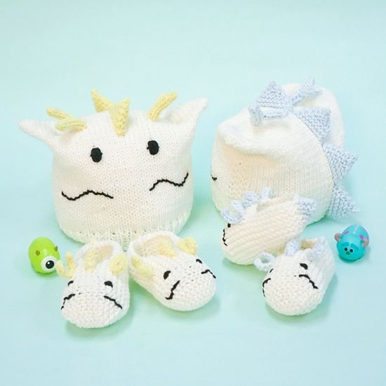 아기 용 덧신 - Knitting Kit