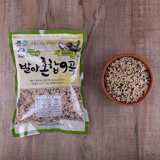 장세순 발아혼합9곡 4kg (1kg x 4봉)