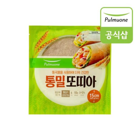 풀무원 통밀또띠아6인치 150g x 1봉