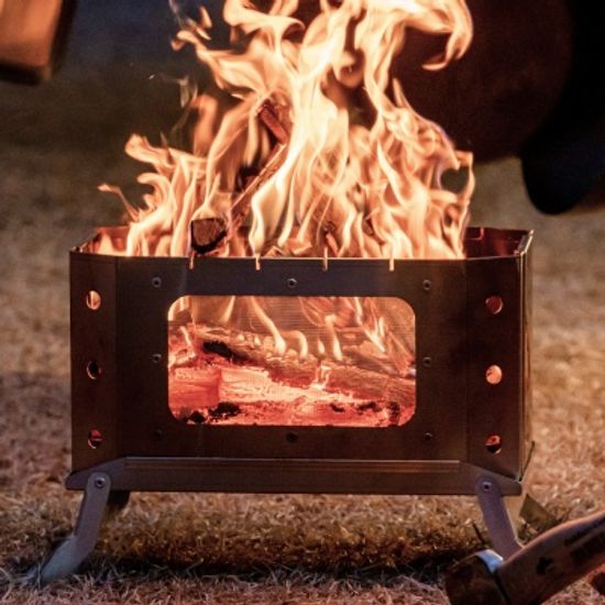 800도씨 캠핑 화로대 바비큐 그릴 접이식 불멍