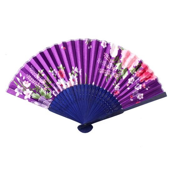 꽃무늬부채 전통부채 패션부채 부채 판촉 선물