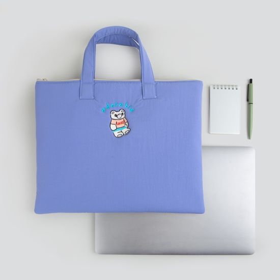Airy Laptop Bag - 어도러블 테디베어 (13/15인치)