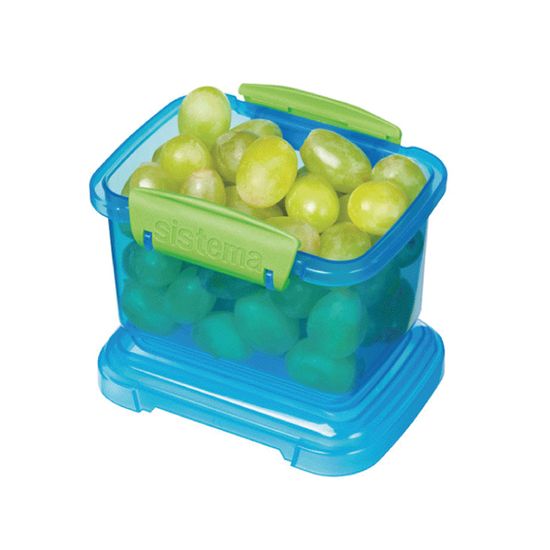 [시스테마] 트렌드 런치박스 직사각 도시락통 3P세트 