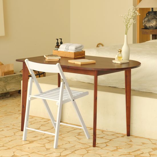 에이든 티크 반타원 테이블 1200size