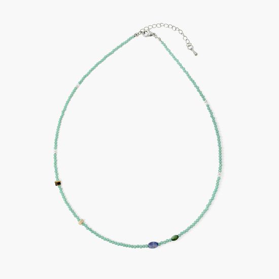 Aqua mint necklace